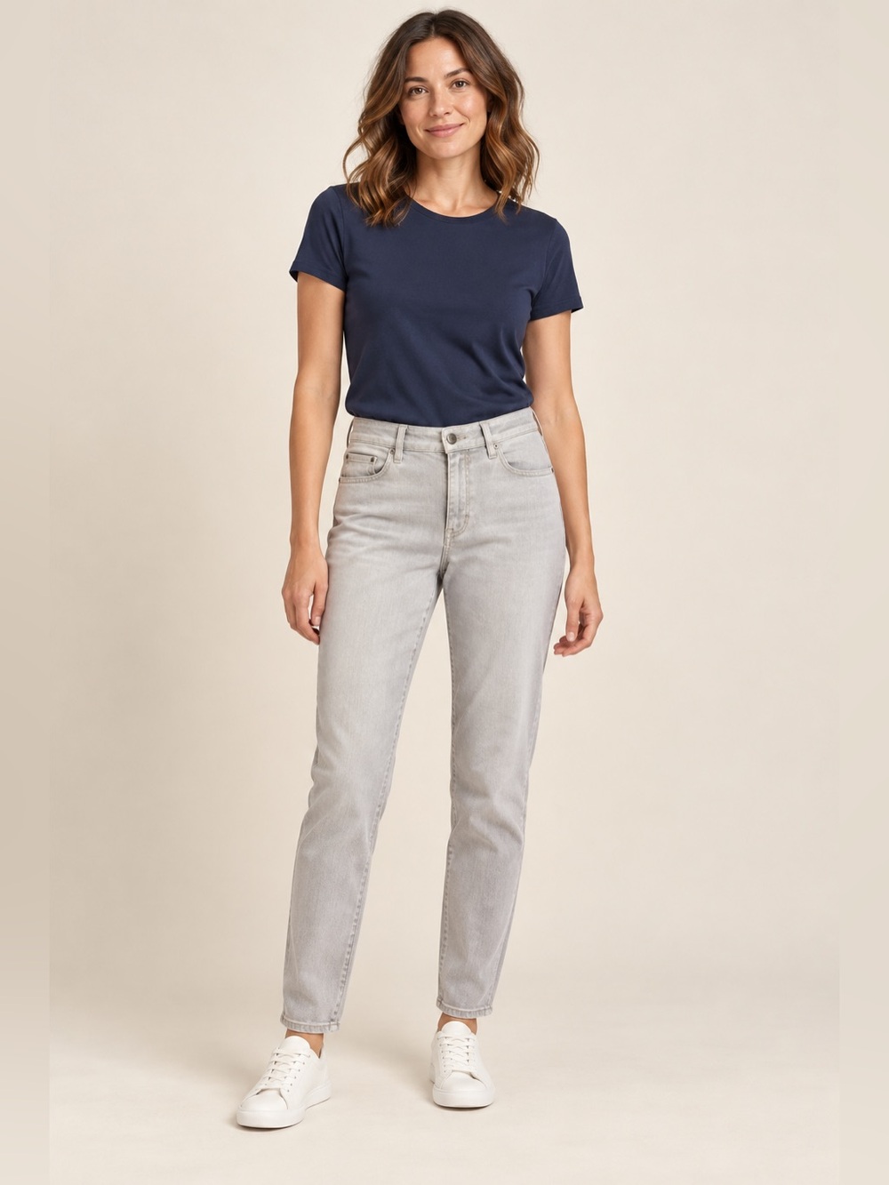 Eileen Fisher Women's Straight Leg Jeans - Light Blue